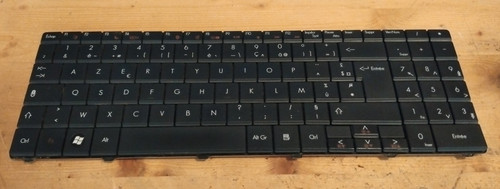 Clavier azerty noir packard - noir,