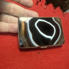 BOITE en Agate XIXè  Coffret