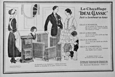 PUBLICITÉ 1924 IDEAL CLASSIC