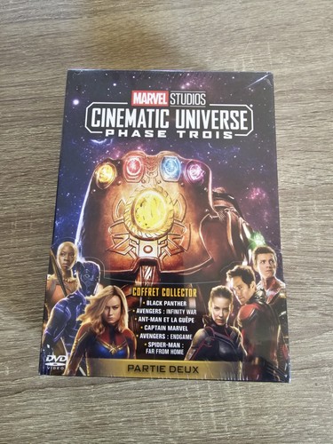 Coffret dvd marvel cinematic - coffret,