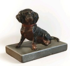 Teckel Chien Figurine Ancienne