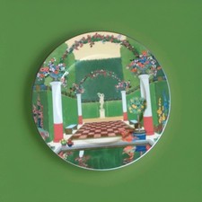 assiette en porcelaine