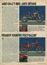 Publicité ancienne MBK Crazy