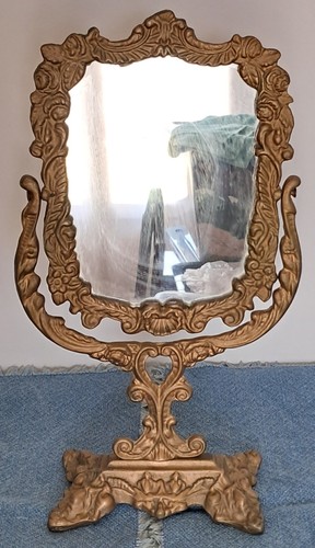 Miroir table métal - -,