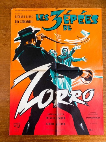 Les épées zorro - de, affiche