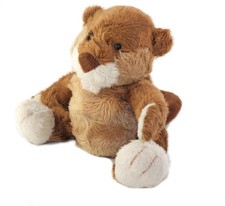 Peluche Doudou Castor marron beige 23 cm TRUDI