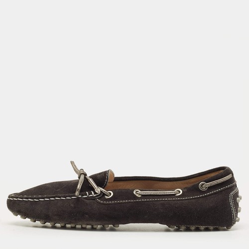 Mocassins pilotes daim noir - pilotes,
