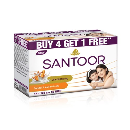 Savon pour corps santoor - corps, au