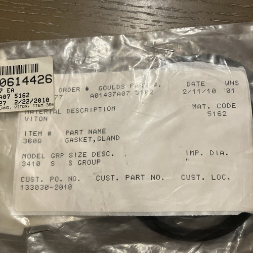 Itt goulds pump - itt, a01437a07