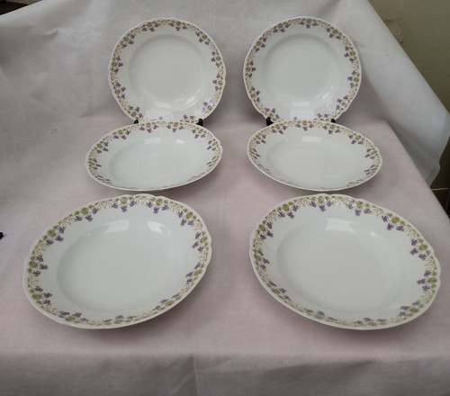 Sazerat léon 6 assiettes - sazerat, :
