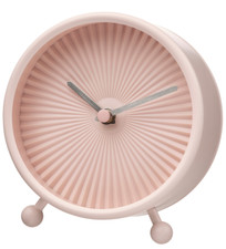 Horloge de table IKEA SNOFSA, rose pâle, mouvement à quartz silencieux 11 cm ...