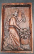 PANNEAU BAS RELIEF BOIS