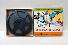 Walt Disney Dumbo Le Clown du Cirque Film 8mm N&B Superbe Etat + Boite Originale