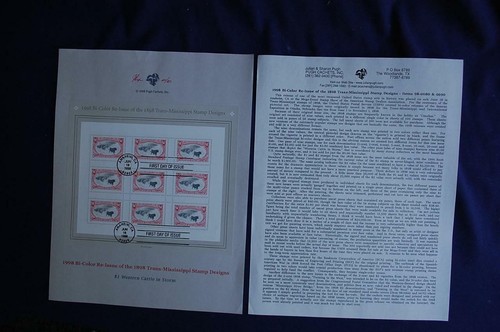 Trans mississippi stamps - trans-mississippi, $1
