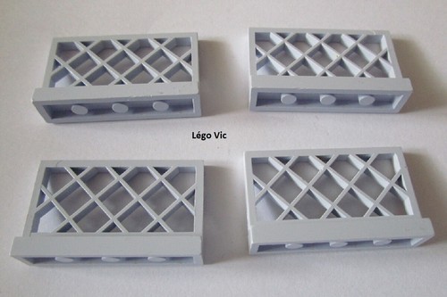 Lego 3185 barrière fence - x4, 'fence