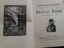 C1 CONSTANTIN WEYER Drapeau Rouge ILLUSTRE HALLO Revolution RUSSIE Communisme