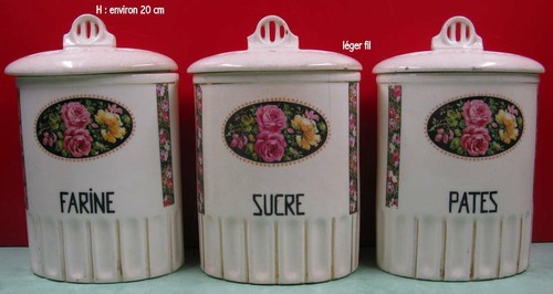 Ancienne série faïence sucre - ancienne,