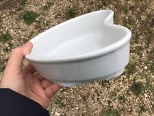 MOULE A FROMAGE moule à gâteaux ANCIEN EN PORCELAINE blanche FORME COEUR TBE