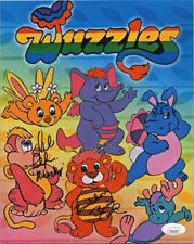 ALAN OPPENHEIMER & BRIAN CUMMINGS Authentic Signed WUZZLES 8x10 Photo JSA COA