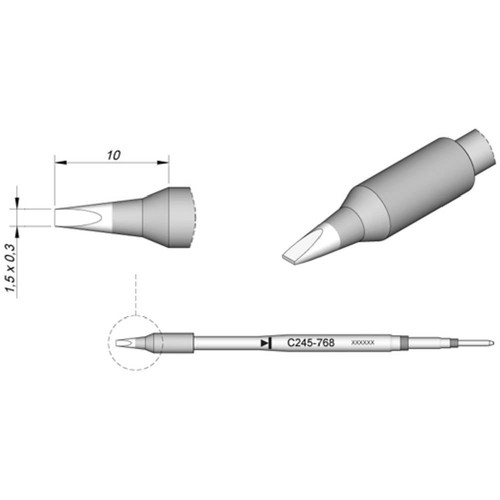 Jbc tools c245768 panne - c245768, fer