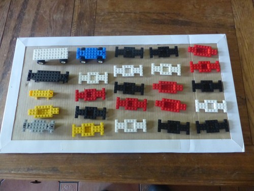 Lego lot 25 chassis por - lot, de