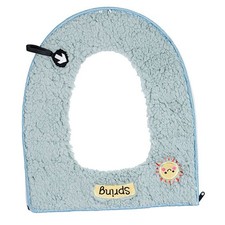  1 pc Soleil Motif Zipper Tapis De Toilette Couverture Coussin De Siège Lint