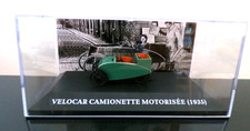 VOITURE VELOCAR CAMIONETTE MOTORISEE 1935  IXO / PRESSE  1/43 BOITE ETAT NEUF