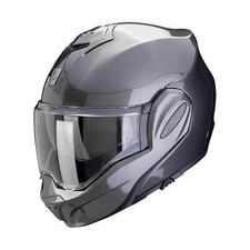 Casque Modulaire Rabat SCORPION EXO-TECH EVO PRO SOLIDE Gris Métallique