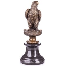 Sculpture Aigle en bronze sur