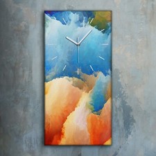 Horloge murale sur - , toile