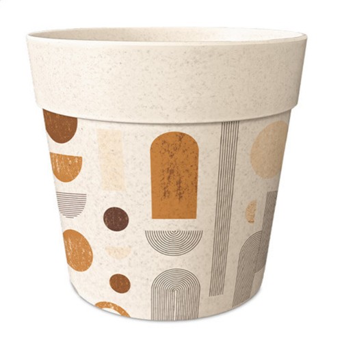 Cache pot bambou - bambou, motif