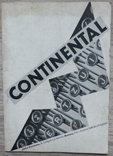 Brochure: Catalogue de Machines à écrire Continental, John Hansma, Anvers