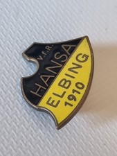 VFR HANSA ELBING 1910 RARE OLD Football Badge Insigne Odznaka Piedino