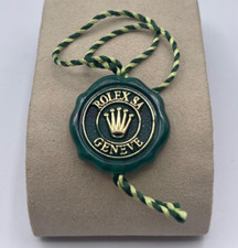 Rolex Tag Sigillo Seal Ceralacca Verte " Superlative Certified " Original
