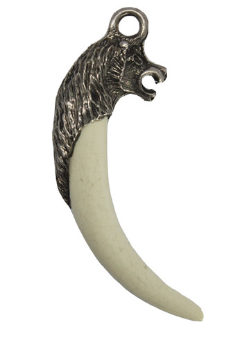 Pendentif griffe ours - pendentif, (