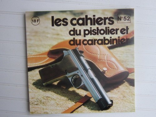 Cahiers pistolier 52 - cahiers,