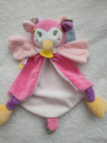 Doudou babynat chouette plat - doudou,