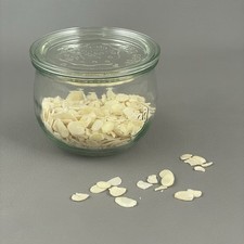 Weck Bocal tulipe 580 ml et son couvercle en verre