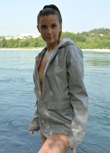Veste pluie femme pvc - veste, de