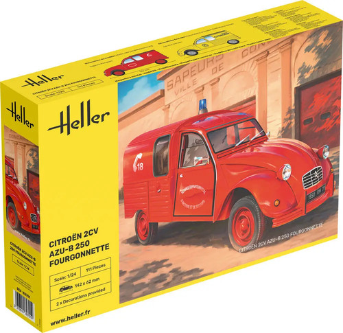 Heller citroen 2cv - citroen,