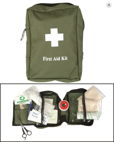 Trousse secours premiers - de,