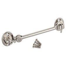 Crochet de Porte Argent à Contrevent Pour Visser Fermeture Fenêtre