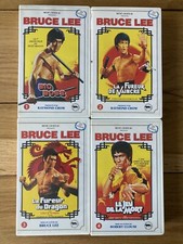 VHS - Bruce Lee - Fureur Dragon 4 Films René Château 