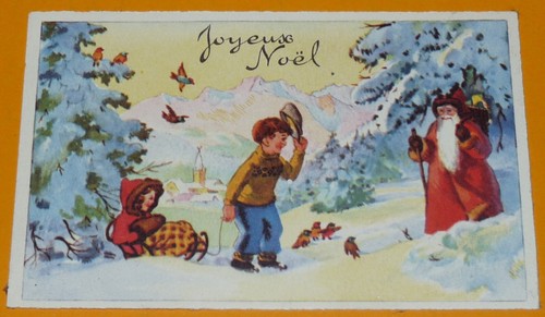 Carte voeux enfants - enfants, joyeux