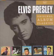 COFFRET 5 CDS ELVIS PRESLEY-