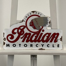 Plaque émaillée indienne -