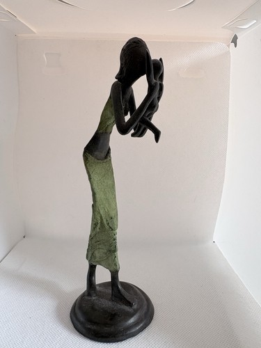 Sculpture bronze africaine