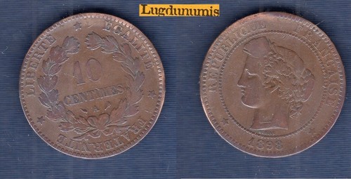 Centimes cérès 1888 a - centimes,
