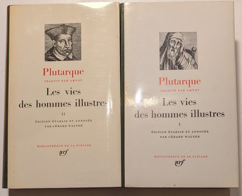 Pléiade plutarque les vies - pléiade,