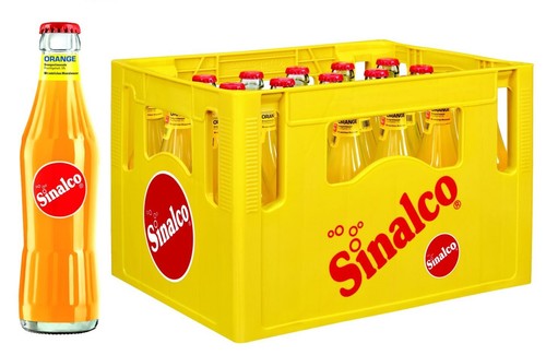 Sinalco orange 0 - orange, 0,33l